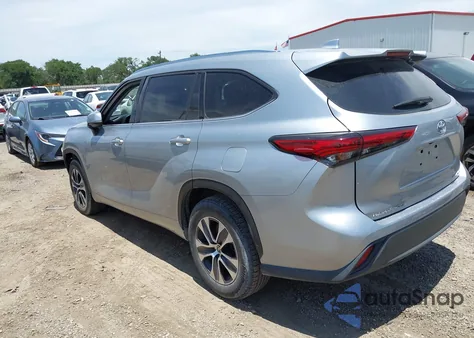 2021 Toyota Highlander Xle from USA, damaged, VIN 5TDGZRAH9MS040657